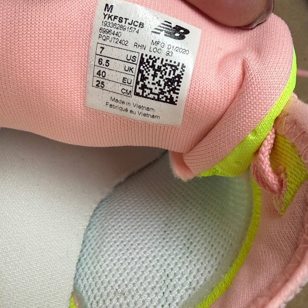 New Balance Fresh Foam Fast Sneaker Tennis Shoe NEW - Picture 7 of 7